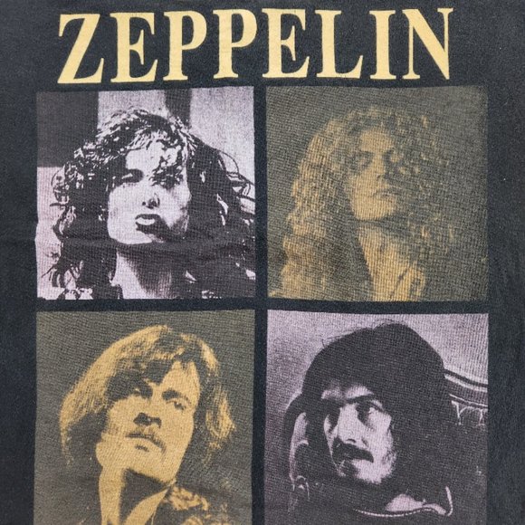 Vintage Led Zepplein XL Tee Shirt Winterland 90's Grunge Rock Band Concert - Picture 4 of 10